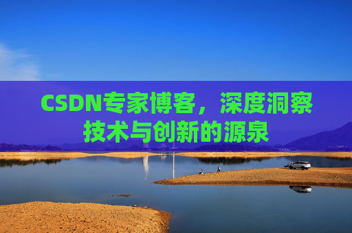 CSDN专家博客，深度洞察技术与创新的源泉